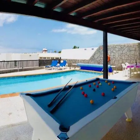 Villa Neptuno, Privatpool, Meerblick, Sat-TV, Wifi * Playa Blanca (Lanzarote)
